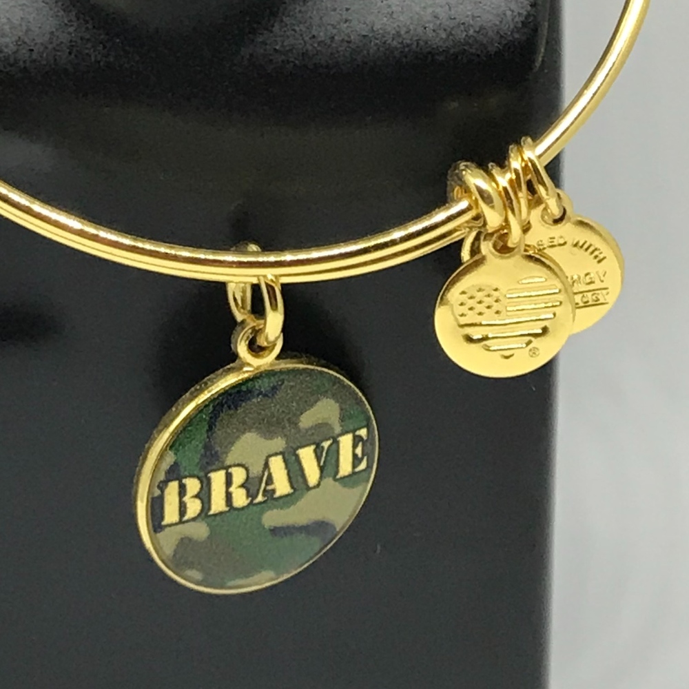 24 hr sale Alex and Ani Brave Charm Bangle